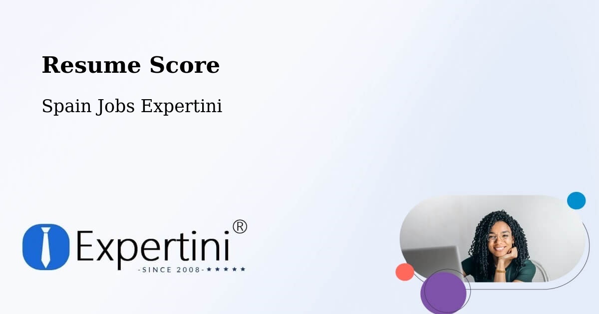 Resume Score & Job Description Match Tool – Javier - Spain Jobs Expertini